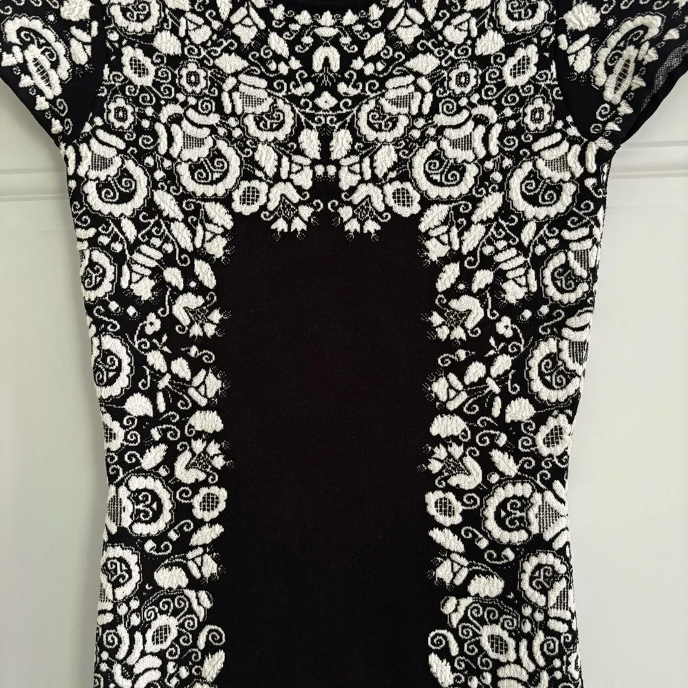 BCBG MaxAzria Fabiana Jackquard Dress, Size Small - Picture 6 of 10